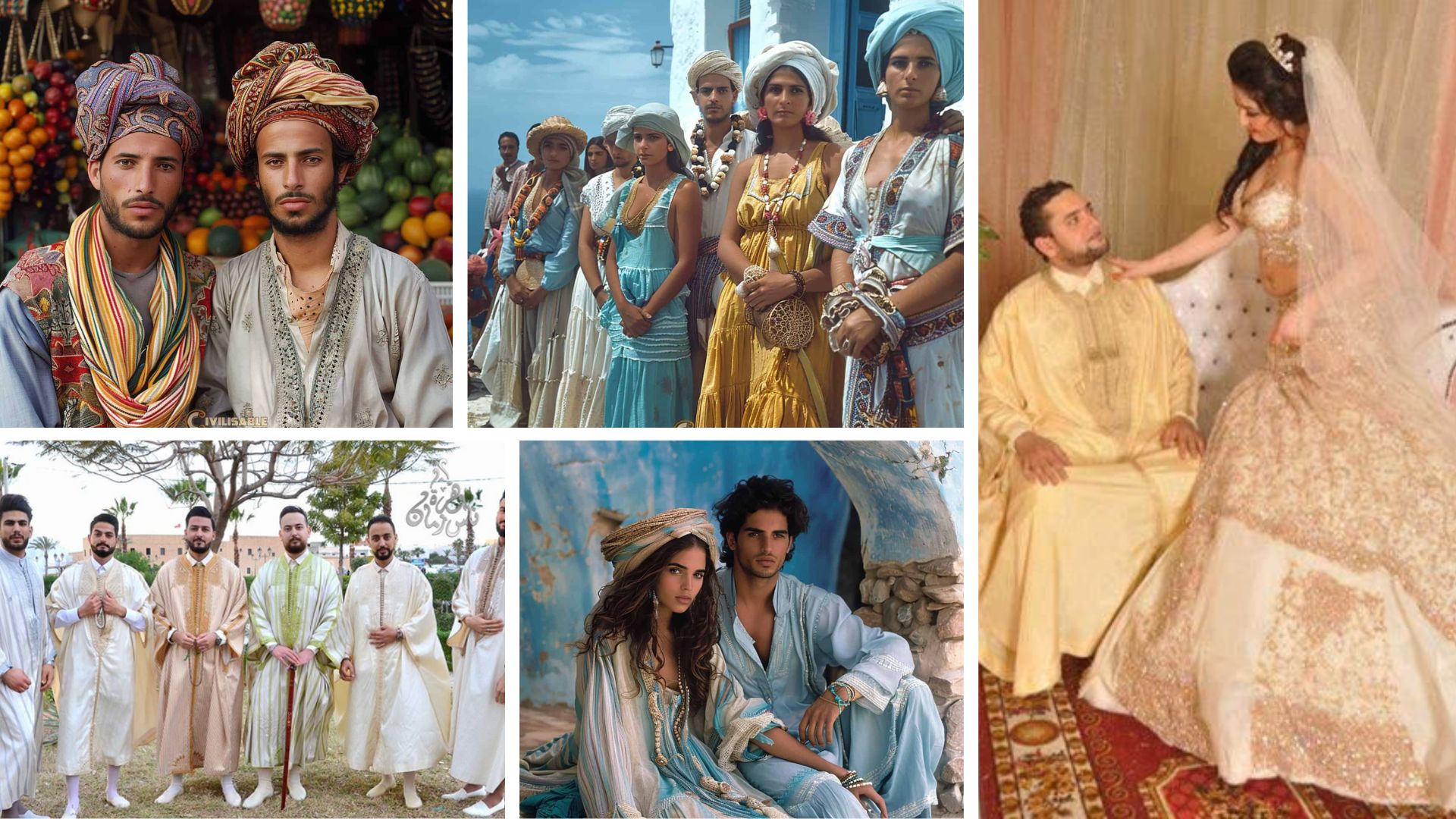 India Tunisia Business and Cultural Council - Culture of Tunisia in Tunisia Clothing 